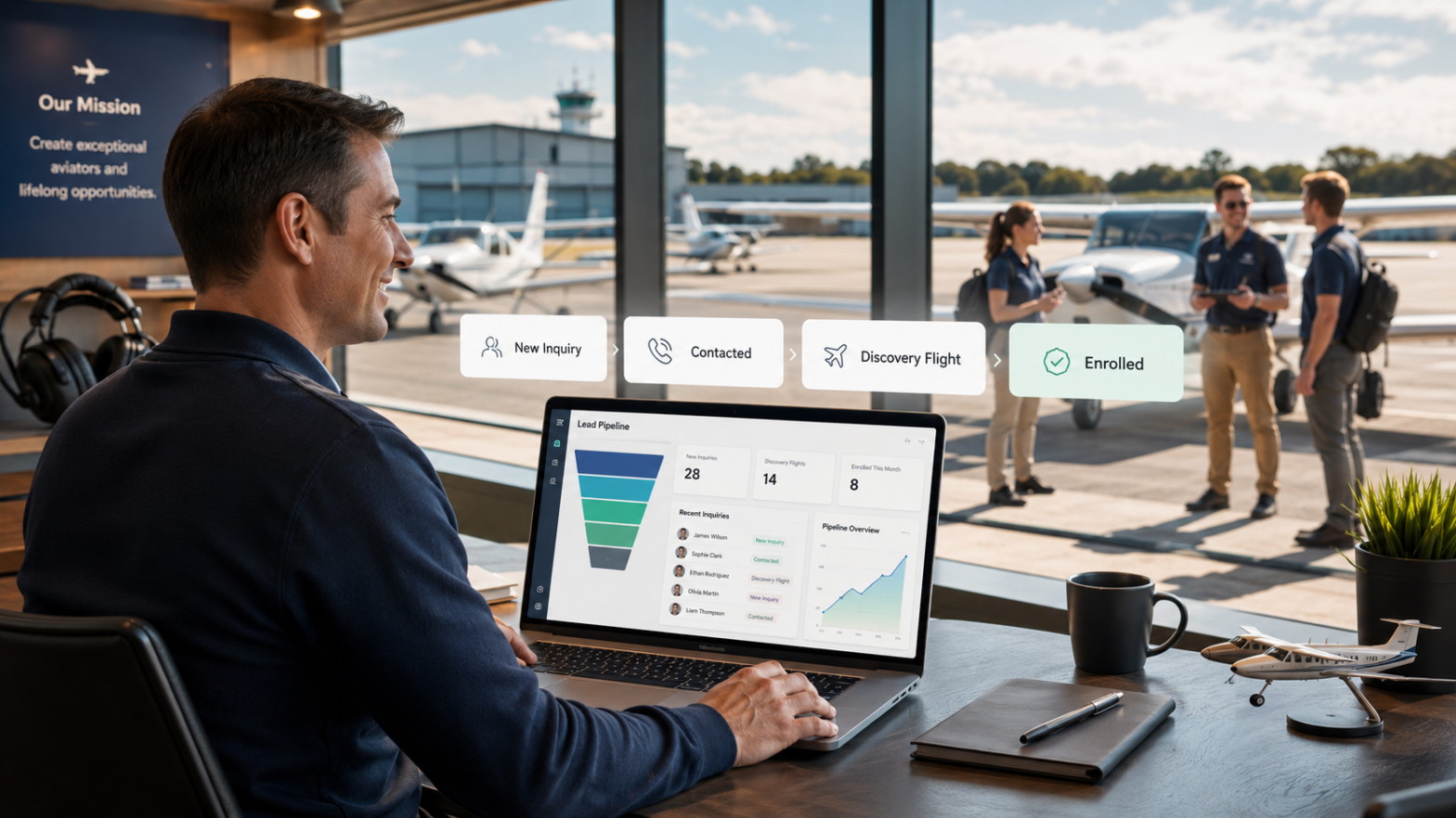 Aviation Professional looking for best CRM software for aviation business